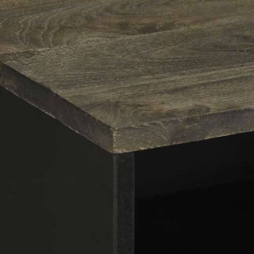 Noćni ormarić crni 50x33x62 cm Puno drvo Mango Cijena
