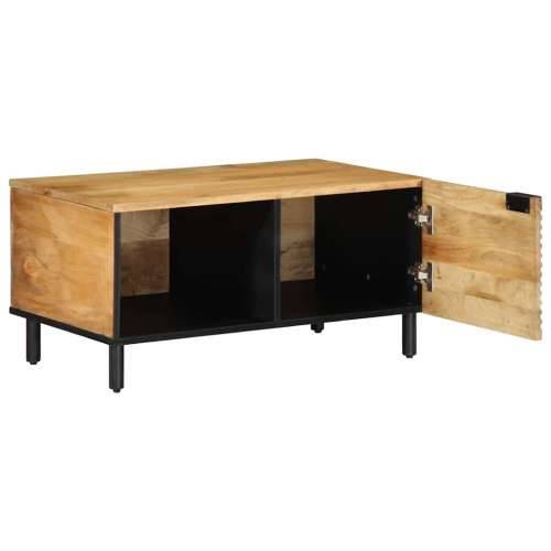 Stol za kavu smeđi 80x50x40 cm Puno drvo Mango - Smeđa 1 drvo manga Cijena