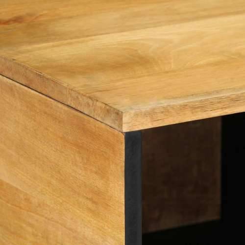 Stol za kavu smeđi 80x50x40 cm Puno drvo Mango - Smeđa 1 drvo manga Cijena