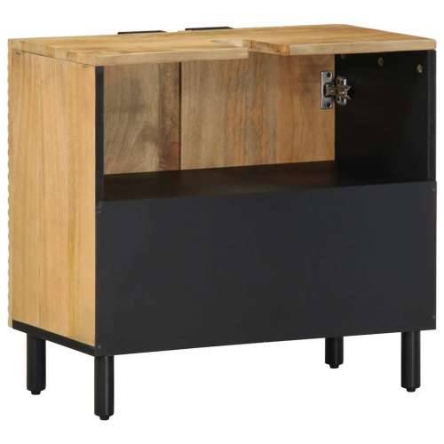 Kupaonski ormarić za Lavabo - Umivaonik smeđi 62x33x58cm Puno drvo Mango - masivno drvo manga 1 Cijena