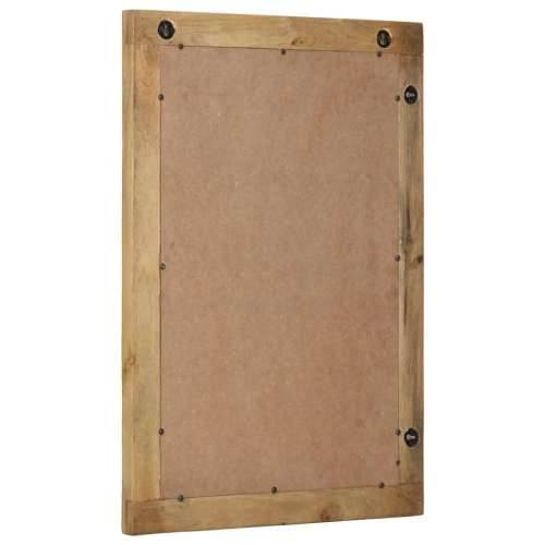 Kupaonsko ogledalo smeđe 50x70x3 cm Puno drvo Mango - masivno drvo manga 1 Cijena