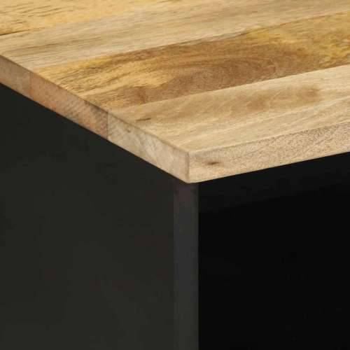 TV ormarić crni 70x33,5x46 cm Puno grubo drvo Mango Cijena