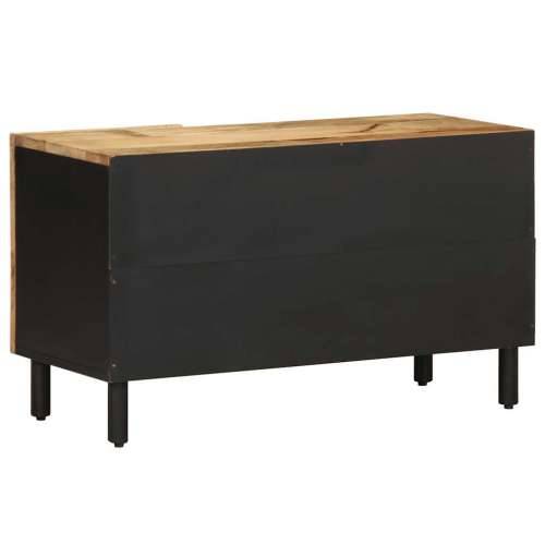 TV ormarić crni 80x33,5x46 cm Puno grubo drvo Mango Cijena