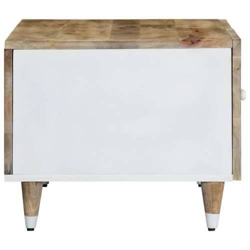 Stolić za kavu 80 x 50 x 40 cm od masivnog drva manga Cijena