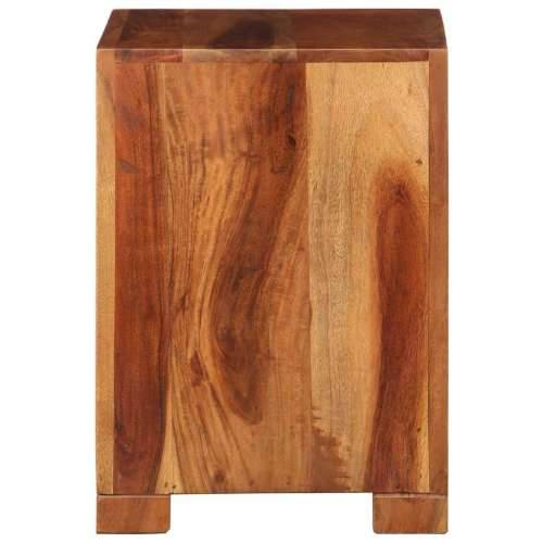 Pomoćni stolić 37x29x40 cm puno drvo bagrem Cijena