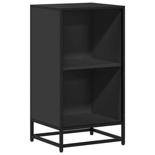 Ormar za knjige crni 40x35x76 cm izrađeno drvo - Crna 1 76 cm 40 cm Cijena
