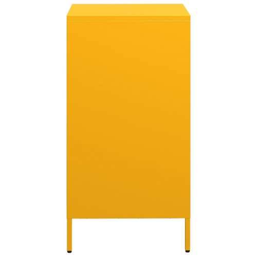 Komoda senf žuta 35x39x73,5 cm hladno valjani čelik - žuta boja senfa 1 35 cm Cijena