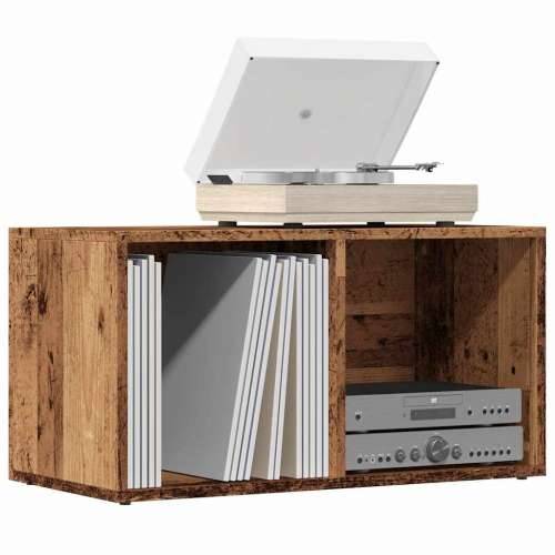 LP kutija za pohranu staro drvo 69,5x34x36 cm konstruirano drvo - Staro drvo 1 Cijena