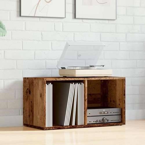 LP kutija za pohranu staro drvo 69,5x34x36 cm konstruirano drvo - Staro drvo 1 Cijena