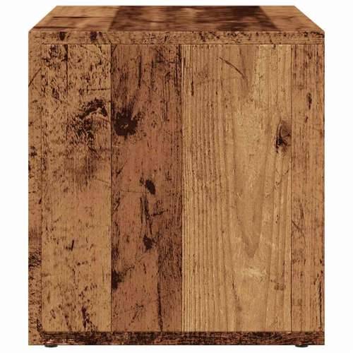 LP kutija za pohranu staro drvo 69,5x34x36 cm konstruirano drvo - Staro drvo 1 Cijena