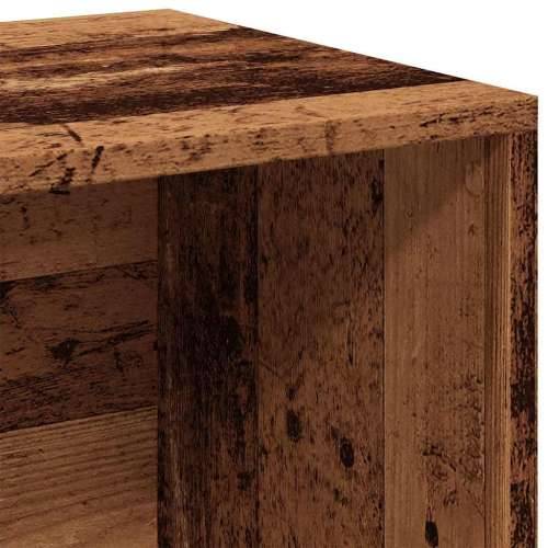 LP kutija za pohranu staro drvo 69,5x34x36 cm konstruirano drvo - Staro drvo 1 Cijena