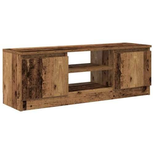 TV ormarić staro drvo 102x30x36 cm konstruirano drvo - Staro drvo 1 Cijena