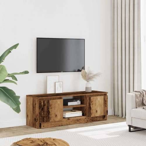 TV ormarić staro drvo 102x30x36 cm konstruirano drvo - Staro drvo 1 Cijena