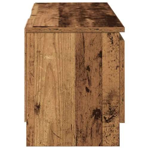 TV ormarić staro drvo 102x30x36 cm konstruirano drvo - Staro drvo 1 Cijena