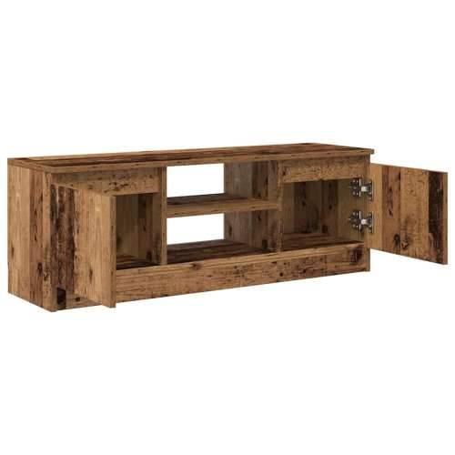 TV ormarić staro drvo 102x30x36 cm konstruirano drvo - Staro drvo 1 Cijena