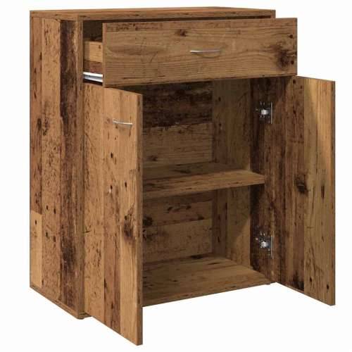 Komoda staro drvo 60x30x75 cm konstruirano drvo - Staro drvo 1 Cijena