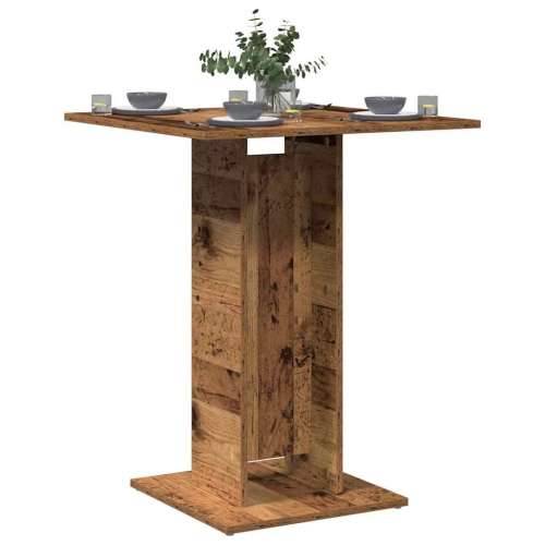 Stol za bistro staro drvo 60x60x75 cm konstruirano drvo Staro drvo 1 Cijena