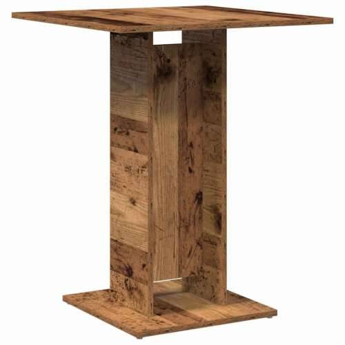Stol za bistro staro drvo 60x60x75 cm konstruirano drvo - Staro drvo 1 Cijena