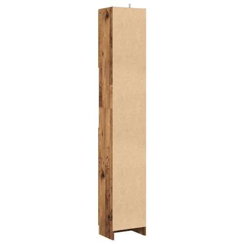 Kupaonski ormarić staro drvo 32x25,5x190 cm konstruirano drvo - Staro drvo 1 Cijena
