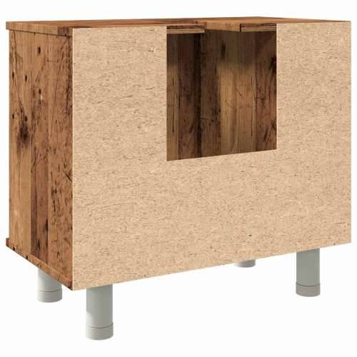 Kupaonski ormarić staro drvo 60x32x53,5 cm konstruirano drvo - Staro drvo 1 Cijena