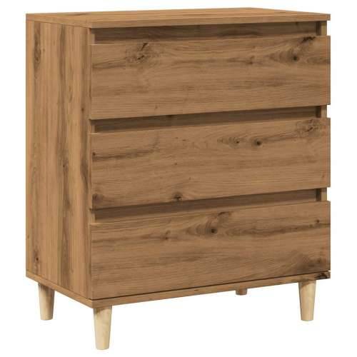 Komoda Artisan hrast 60x35x70 cm izrađeno drvo - hrast artisan 1 Cijena