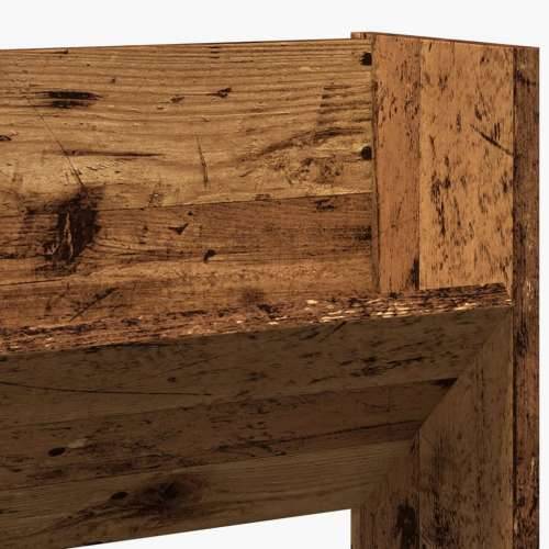 Zidni ormarić za cipele staro drvo 80x18x90cm konstruirano drvo - Staro drvo 1 90 cm 80 cm Cijena