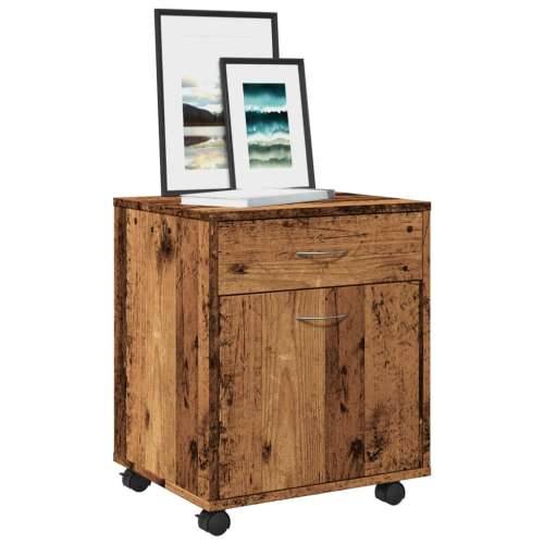 Rolo ormarić staro drvo 45x38x54 cm izrađeno drvo - Staro drvo 1 Cijena