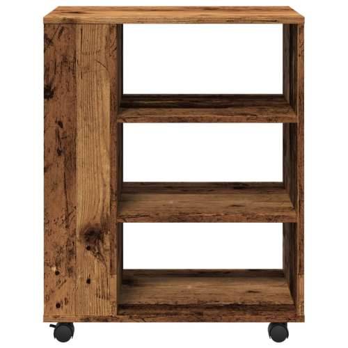 Rolo ormarić staro drvo 60x35x75 cm izrađeno drvo - Staro drvo 1 Cijena