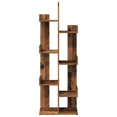Ormarić za knjige staro drvo 48x25,5x140 cm konstruirano drvo - Staro drvo 1 48 cm Cijena