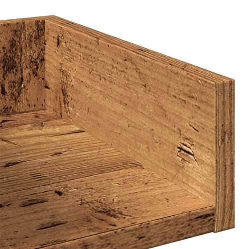 Ormarić za knjige staro drvo 48x25,5x140 cm konstruirano drvo - Staro drvo 1 48 cm Cijena