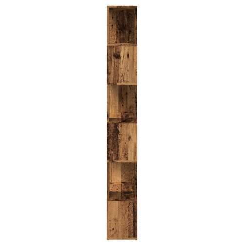Ormarić za knjige/Paravan - Sobna pregrada staro drvo 60x24x186 cm - Staro drvo 1 60 x 24 x 186 cm Cijena