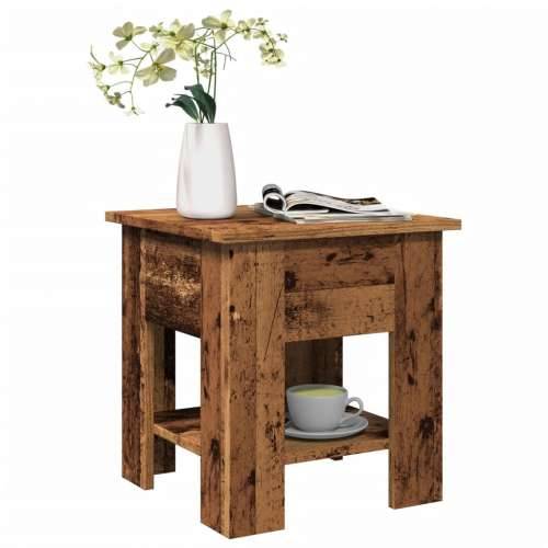 Stol za kavu staro drvo 40x40x42 cm konstruirano drvo - Staro drvo 40 x 40 x 42 cm 1 Cijena
