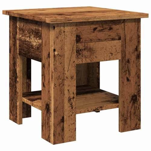Stol za kavu staro drvo 40x40x42 cm konstruirano drvo - Staro drvo 40 x 40 x 42 cm 1 Cijena