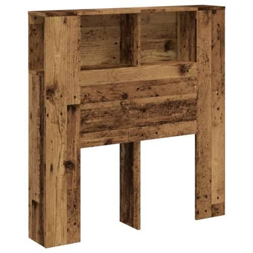 Uzglavni ormarić staro drvo 100x19x104,5 cm konstruirano drvo - Staro drvo 1 Cijena