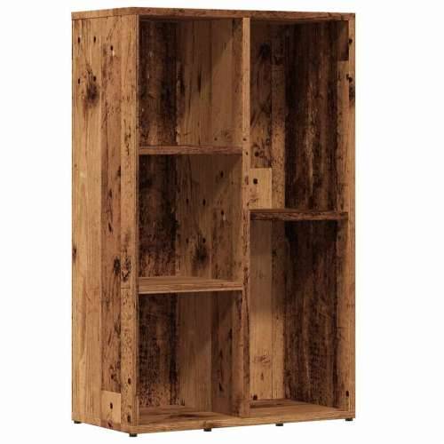 Ormarić za knjige staro drvo 50x25x80 cm konstruirano drvo - Staro drvo 1 Cijena