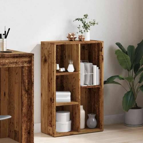 Ormarić za knjige staro drvo 50x25x80 cm konstruirano drvo - Staro drvo 1 Cijena