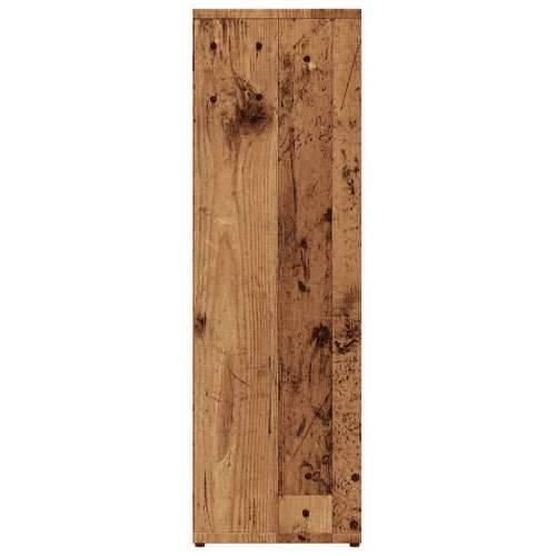 Ormarić za knjige staro drvo 50x25x80 cm konstruirano drvo - Staro drvo 1 Cijena