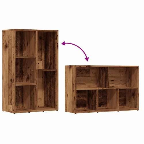 Ormarić za knjige staro drvo 50x25x80 cm konstruirano drvo - Staro drvo 1 Cijena
