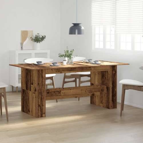 Blagovaonski stol staro drvo 180x90x76 cm konstruirano drvo - Staro drvo 1 Cijena