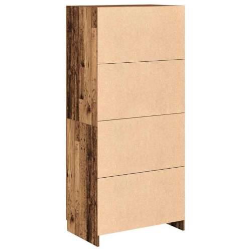 Ormar staro drvo 90x52x200 cm konstruirano drvo - Staro drvo 1 Cijena