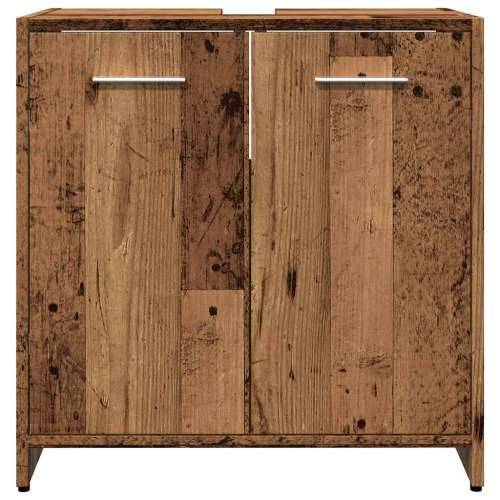 Kupaonski ormarić za Lavabo - Umivaonik staro drvo 60x33x60 cm - Staro drvo 1 Cijena