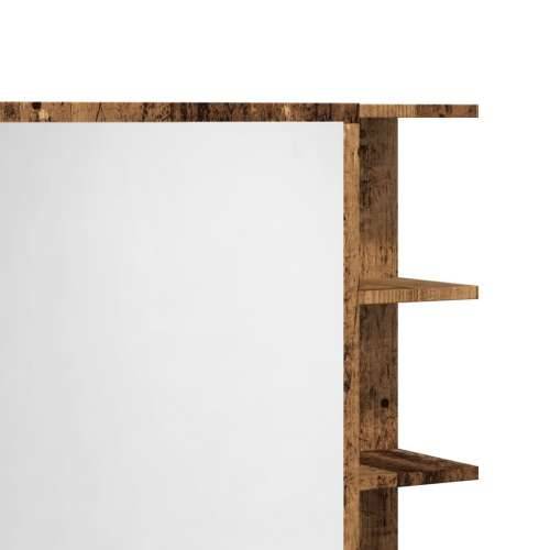 Kupaonski ormarić s ogledalom staro drvo 62,5x20,5x64 cm - Staro drvo 1 Cijena