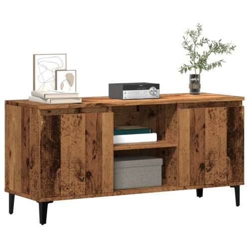 TV ormarić staro drvo 102x35x50 cm konstruirano drvo - Staro drvo 1 Cijena
