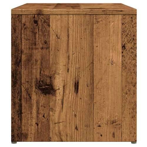 Pomoćni stol staro drvo 59x36x38 cm konstruirano drvo - Staro drvo 1 Cijena