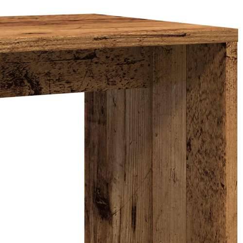 Pomoćni stol staro drvo 59x36x38 cm konstruirano drvo - Staro drvo 1 Cijena