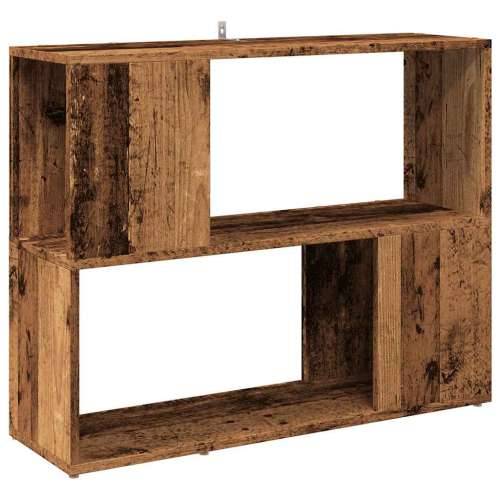Ormarić za knjige/Paravan - Sobna pregrada staro drvo 80x24x63 cm - Staro drvo 1 80 x 24 x 63 cm Cijena