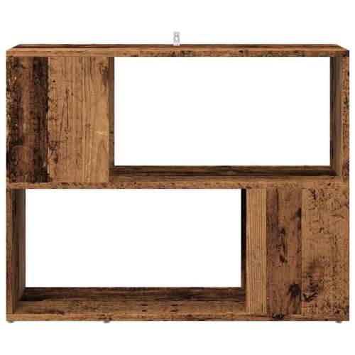 Ormarić za knjige/Paravan - Sobna pregrada staro drvo 80x24x63 cm - Staro drvo 1 80 x 24 x 63 cm Cijena