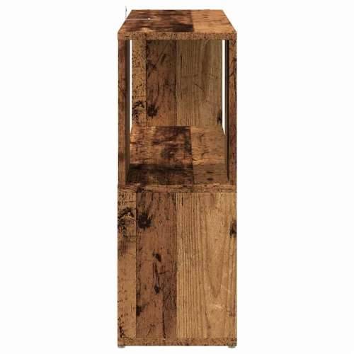 Ormarić za knjige/Paravan - Sobna pregrada staro drvo 80x24x63 cm - Staro drvo 1 80 x 24 x 63 cm Cijena