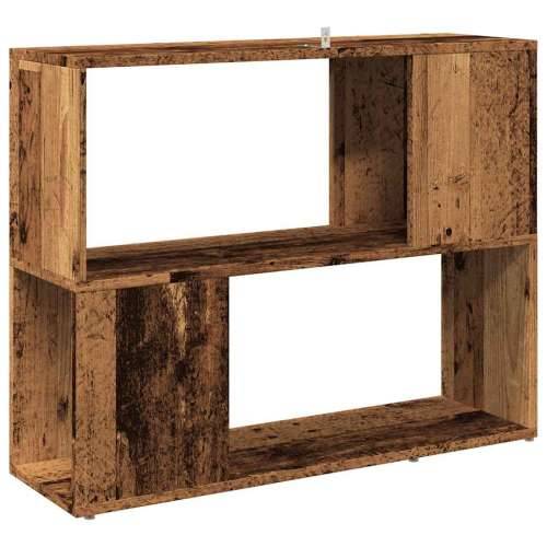 Ormarić za knjige/Paravan - Sobna pregrada staro drvo 80x24x63 cm - Staro drvo 1 80 x 24 x 63 cm Cijena