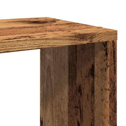 Ormarić za knjige/Paravan - Sobna pregrada staro drvo 80x24x63 cm - Staro drvo 1 80 x 24 x 63 cm Cijena